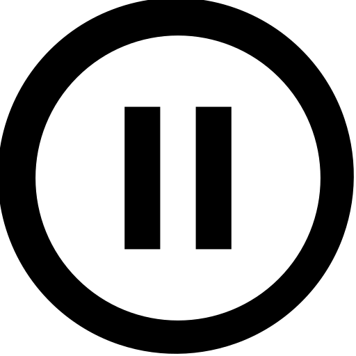 Pause media icon.