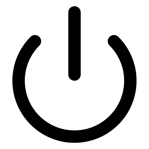 Glossary Power icon.